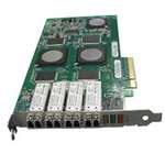 NETAPP X2054A-R6 4GB QUAD-PORT PCI-E CONTROLLER CARD W/TRANSCEIVERS. REFURBISHED. IN STOCK.