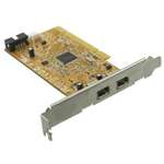HP 515182-001 DUAL PORT PCI-E IEEE 1394 FIREWIRE FULL HEIGHT INTERFACE CARD ONLY. SYSTEM PULL. IN STOCK.