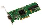 LSI LOGIC - LSISAS3442E-R 3GB 8PORT PCI EXPRESS SAS HOST BUS ADAPTER (LSI00110). REFURBISHED. IN STOCK.