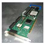 DELL 879CT PERC2 DUAL CHANNEL ULTRA2 SCSI CONTROLLER RAID 128MB WITH BATTERY. REFURBISHED. IN STOCK.