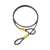 Schlage 999256 Flexible Cable Lock, 3/8 in Dia Shackle, Steel Body