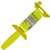 Stringliner 25012 Line Reel, 135 ft L Line, Fluorescent Yellow Line