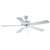 Boston Harbor 52-CASA-ES-EN-WH Ceiling Fan, 5-Blade, Bleached Oak/White Blade, 52 in Sweep, MDF Blade, 3-Speed