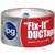 IPG 6910 Duct Tape, 10 yd L, 1.88 in W, Poly-Coated Cloth Backing, Silver
