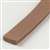 M-D 50007 Weatherstrip, 1-3/8 in W, 1/2 in Thick, 42 in L, Foam, Brown