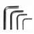 Eklind 15124 Hex Key, 4-1/4 in L Arm, 1-3/8 in L Handle, SAE, 3/8 in Tip, Steel, Black Oxide