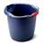 Rubbermaid Roughneck FG296900ROYBL Utility Bucket, 15 qt Capacity, Plastic, Royal Blue