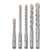 DEWALT DW5470 Hammer Bit Set, 5-Piece, Carbide, Bright