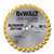 DEWALT DW9052 Circular Saw Blade, 5-3/8 in Dia, 10 mm Arbor, 30-Teeth, Carbide Cutting Edge