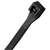 Gardner Bender 45-312UVB Cable Tie, Double-Lock Locking, 6/6 Nylon, Black