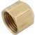 CAP FLARE BRASS 1/4 IN - Case of 10