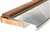 Frost King TAOC36A Sill Threshold, 36 in L, 5-5/8 in W, Aluminum