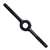 Irwin 12008 Die Stock Handle, 1 in Die, Hexagon, Round Die, Plain-Grip Handle, Steel