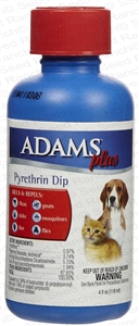 Adams plus Pyrethrin Dip - 4 fl oz
