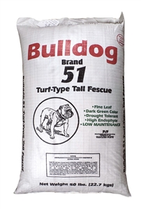 Bulldog 51 Tall Fescue - 50 Lbs.