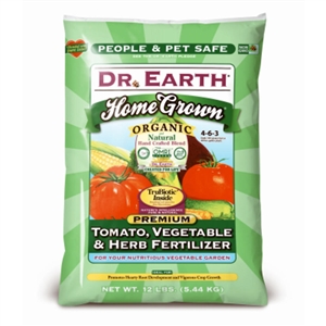 Dr Earth Home Grown Tomato Vegetable Herb Fertilizer - 12 lbs
