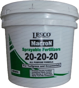 Lesco 20-20-20 Turf and Ornamentals Sprayable Fertilizer