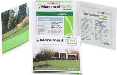 Monument 75WG Herbicide 0.5 gram packet