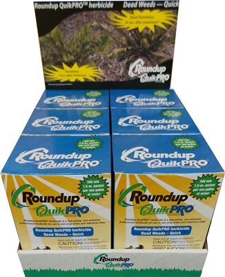 Roundup QuikPro Weed Killer Herbicide - 30 Packets