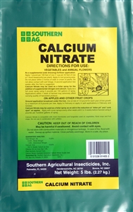 Calcium Nitrate 15% Nitrogen, 19% Calcium - 5 Lbs.