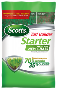 Scotts Turf Builder Starter Food for New Grass Fertilizer - 3.27 lbs.