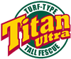 Titan ULTRA Tall Fescue Grass Seed (Certified) - 25 Lbs.