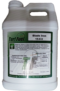 Turf Fuel Blade 6% Iron Liquid Turf Fertilizer - 2.5 Gal.