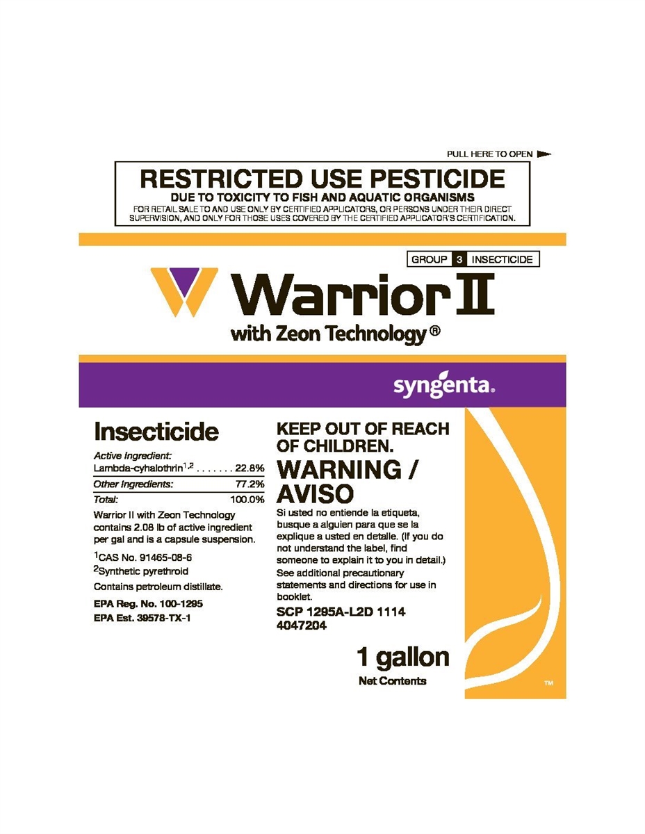 Warrior II Lambda-cyhalothrin Insecticide (Demand CS)
