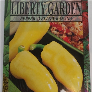 Yellow Banana Pepper Seeds - 1 Packet