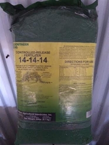 Controlled Release 14-14-14 Fertilizer - 20 Lbs.