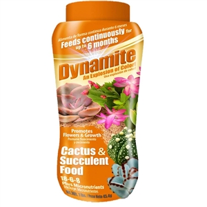 Dynamite Cactus & Succulent Food 18-6-8 - 1lb