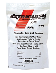 Extinguish Professional Fire Ant Bait - 25 Lbs.