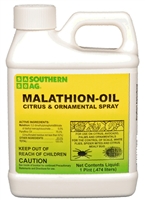 Malathion Oil Citrus & Ornamental Spray - 1 Pint.