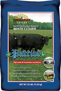 Patriot White Clover Seed - 25 Lbs.