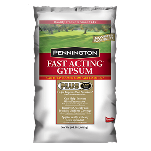 Pennington Fast Acting Gypsum Fertilizer - 30 lbs