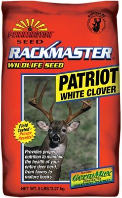 Rackmaster Patriot White Clover Seed - 5 Lbs.
