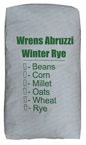 Wrens Abruzzi Winter Rye Grain Seed - 50 Lbs.