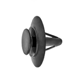 GM Black Nylon Push-in Moulding Clip
