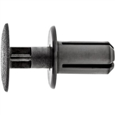 Chrysler / Mitsubishi Black Nylon Bumper & Garnish Pin-Type Clip