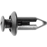 10240 GM Black Nylon Push-Type Retainer