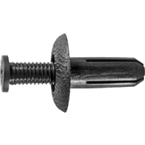 Toyota / Acura / Mitsubishi / GM Black Nylon Screw-Type Clip