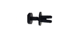 109-010 Audi Nylon Black Lower Center Pillar Trim Clip