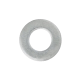 120210 Silver Zinc Metric Flat Washer