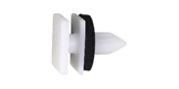2702-003 Ford Nylon White Pillar Moulding Clip w/Sealer