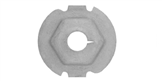 301-903 VW / Audi Silver Zinc Bumper Hex Flange Nut