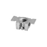 30183 GM Silver Metal / Magni-565 Plating Specialty Push-In Nut