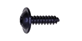 509-002 VW / Audi / Porsche Zinc Black INT Trim Torx Round Washer Head Tapping Screw