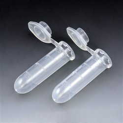 Microcentrifuge Tube, 2mL, PP, Attached Snap Cap, Graduated, Natural