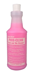 Phos-Clean Bowl and Tile Cleaner (12 Qts./CS)