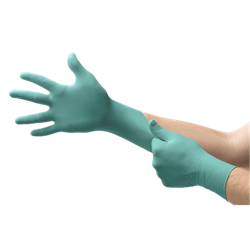 Disposable Gloves: Gen Purpose/Chemical-Resistant, 5 mil, Powder-Free, Neoprene